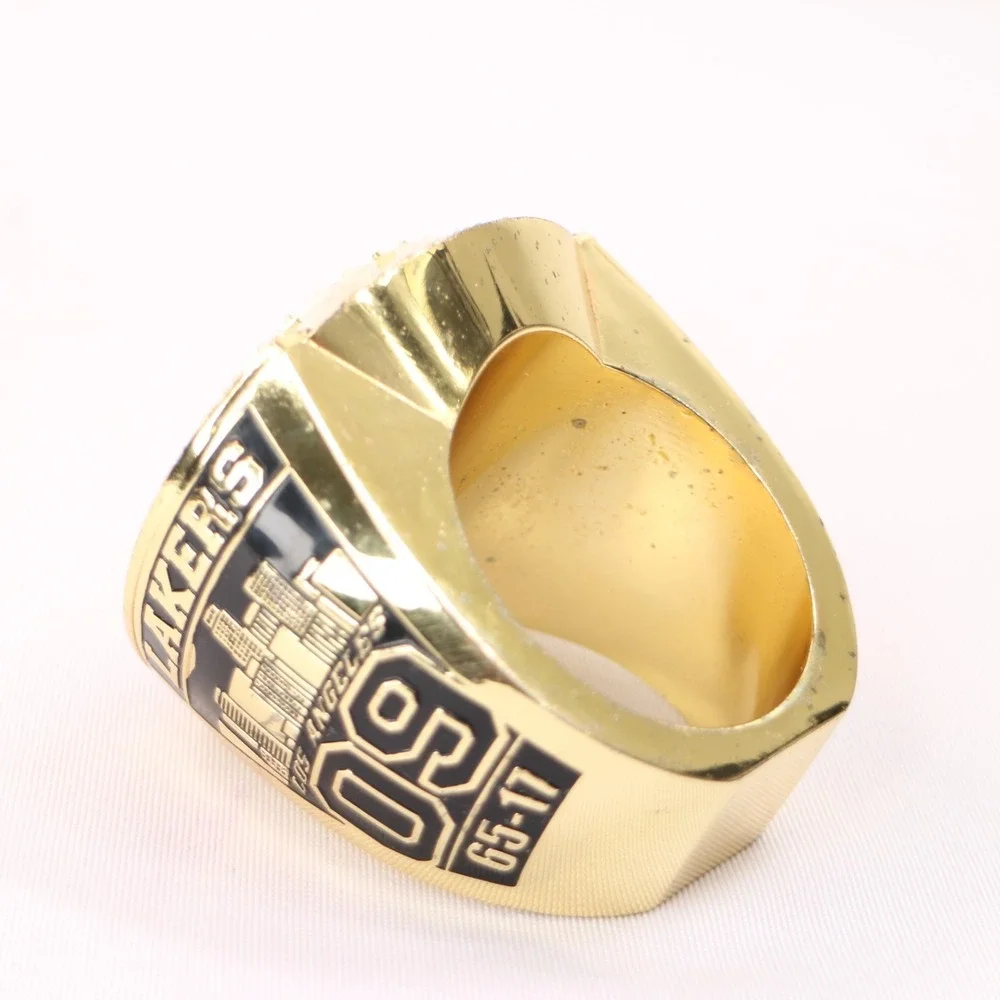 2009 Los Angeles Lakers NBA World Championship Rare Season Paperweight Ring